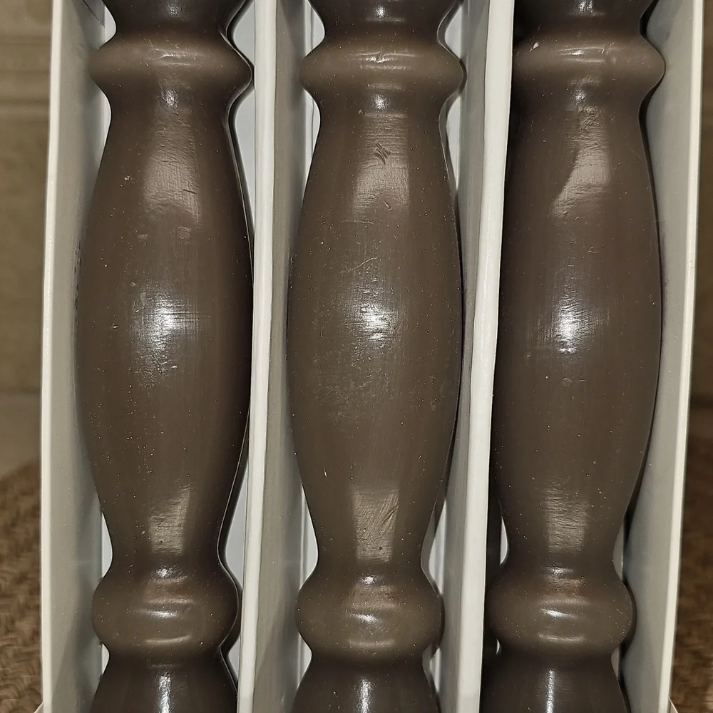 Hearth And Hand 14in. Spindle Taper Candles Gray 1 Box Of 6